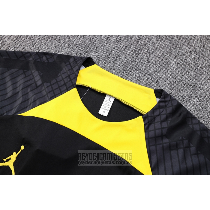 Chandal del Paris Saint-Germain Jordan Manga Corta 2023-2024 Negro - Pantalon Corto